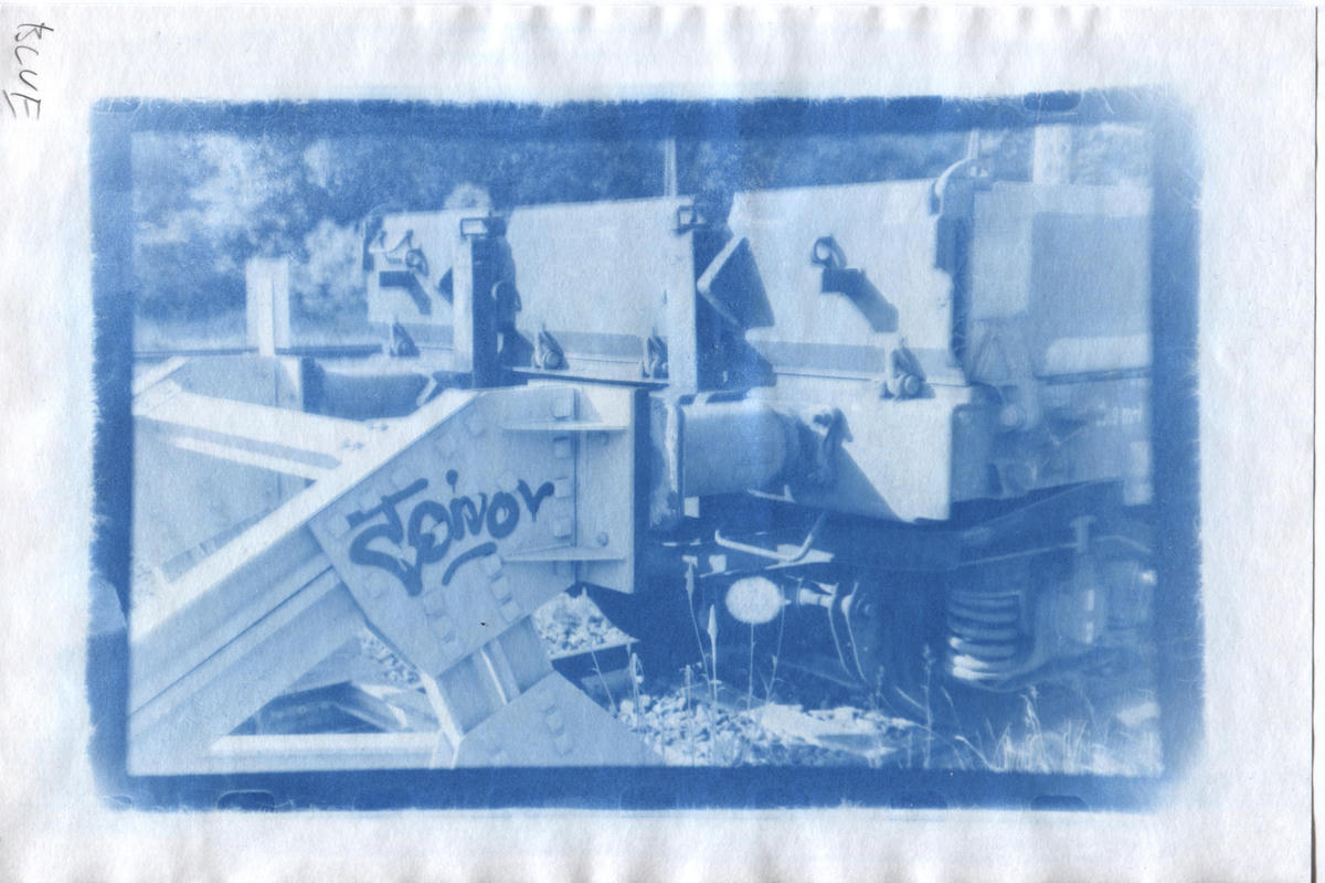 Blue Sheet Cyanotype 2+1 Blue Sheet Cyanotype 2+1